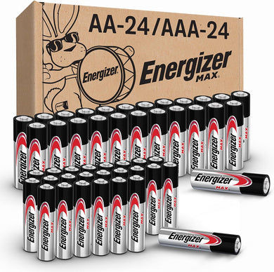 Energizer AA and AAA Batteries, 48 Count, Combo Pack